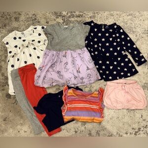 Baby Gap Bundle Girls 8 Pc Summer Clothing! EUC Size 18-24M. Dresses and more!